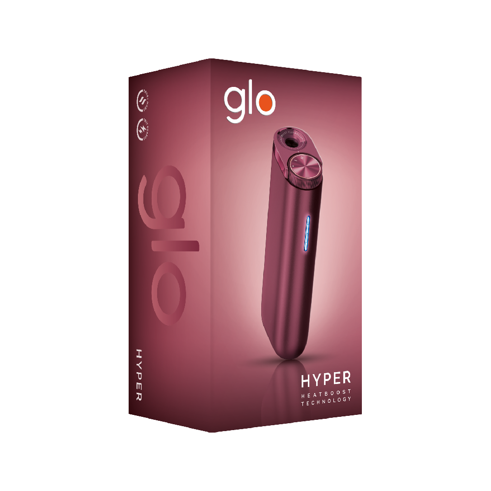 Glo Hyper Device Kit – Crimson Red