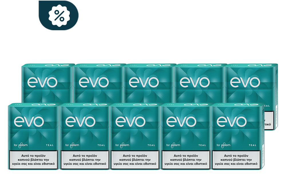EVO Sticks Teal - 10 packs