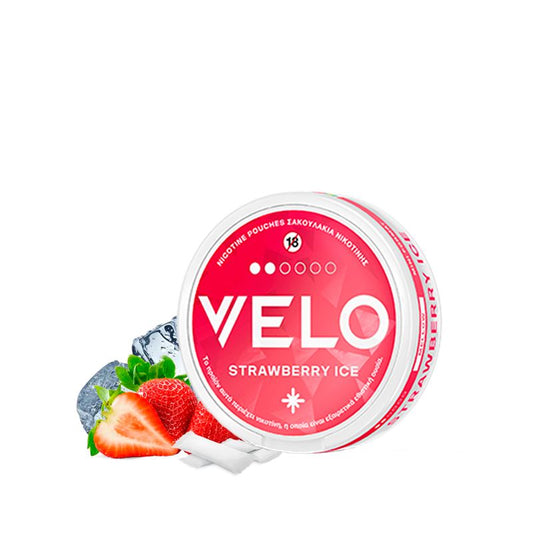 Strawberry Ice - VELO Mini Nicotine Sachets 6mg (15pcs)