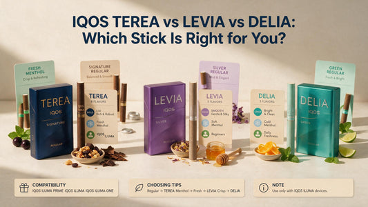 IQOS TEREA vs LEVIA vs DELIA: Which Stick Is Right for You?