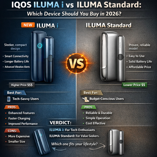 IQOS ILUMA i vs ILUMA Standard: Which Device Should You Buy in 2026?