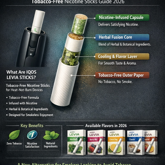 What Is IQOS LEVIA? The Complete Guide to Tobacco-Free Nicotine Sticks