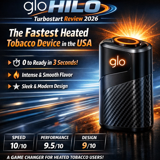 glo HILO Turbostart Review 2026: The Fastest Heated Tobacco Device in the USA