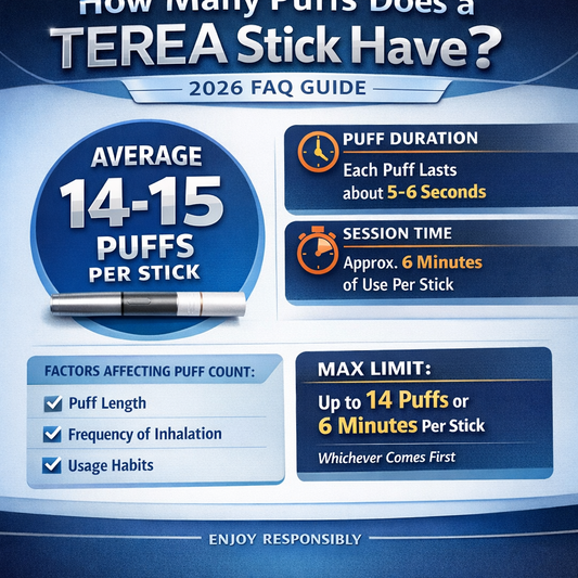 How Many Puffs Does a TEREA Stick Have? 2026 FAQ Guide