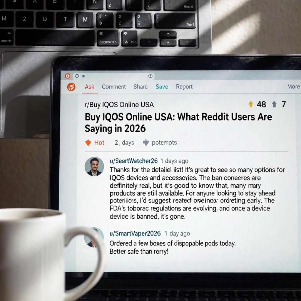 Buy IQOS Online USA: What Reddit Users Are Saying in 2026