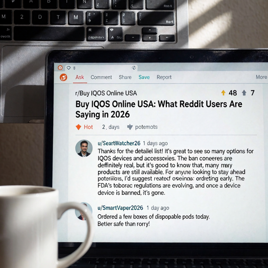 Buy IQOS Online USA: What Reddit Users Are Saying in 2026