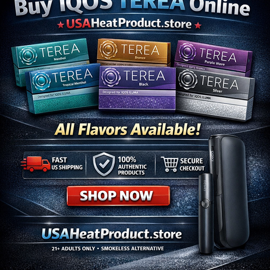 Buy IQOS TEREA Online | USAHeatProduct.store — All Flavors, Fast US Shipping