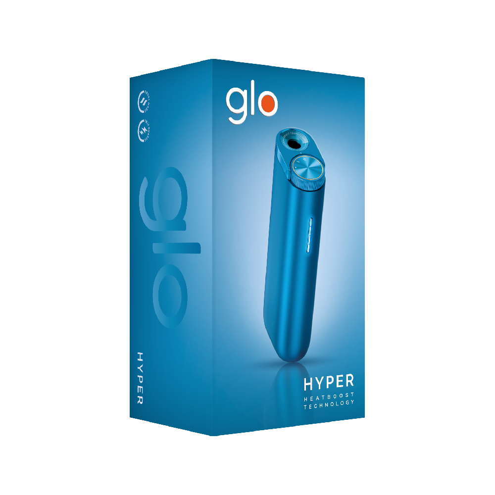 Glo Hyper Device Kit – Cobalt Blue
