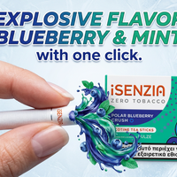 iSENZIA Polar Blueberry Crush 2026 – Non-Tobacco Heated Sticks | 10 Packs