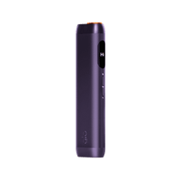 2026 glo HILO Purple vape device on a transparent background