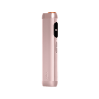 2026 glo HILO Rose gold electronic device on a green background