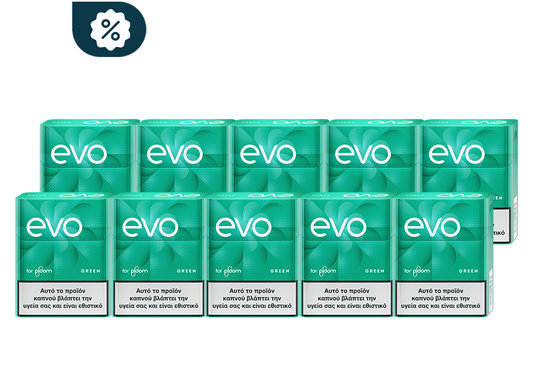 EVO Sticks Green - 10 packs