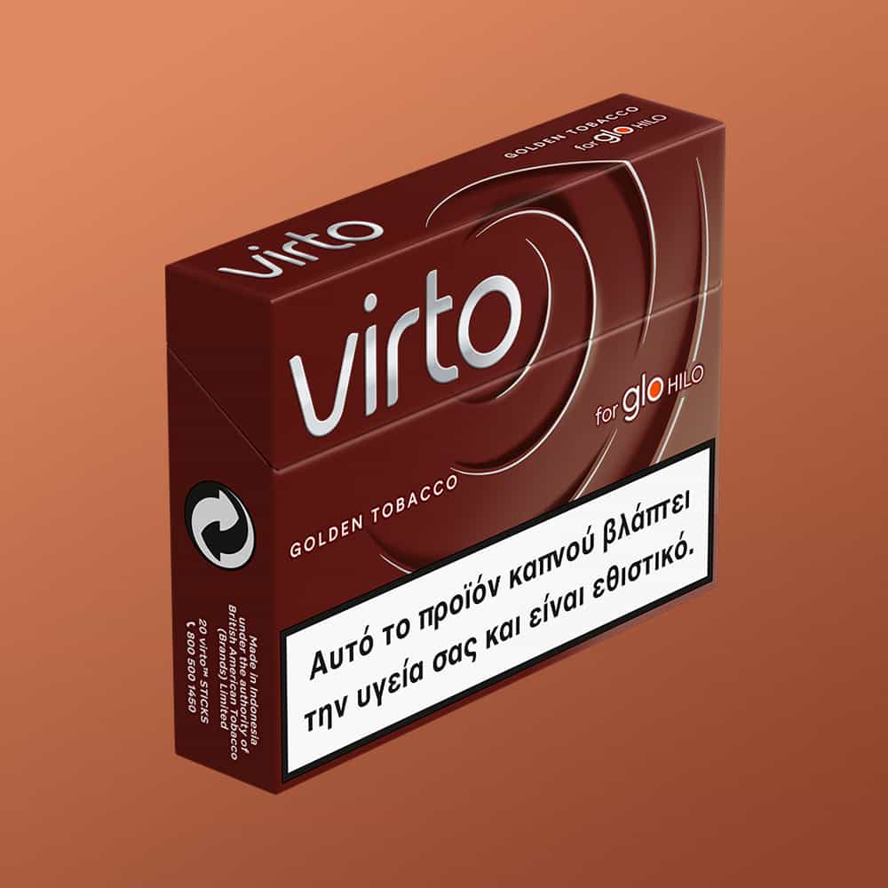 glo virto™ Golden Tobacco Sticks – for glo HILO