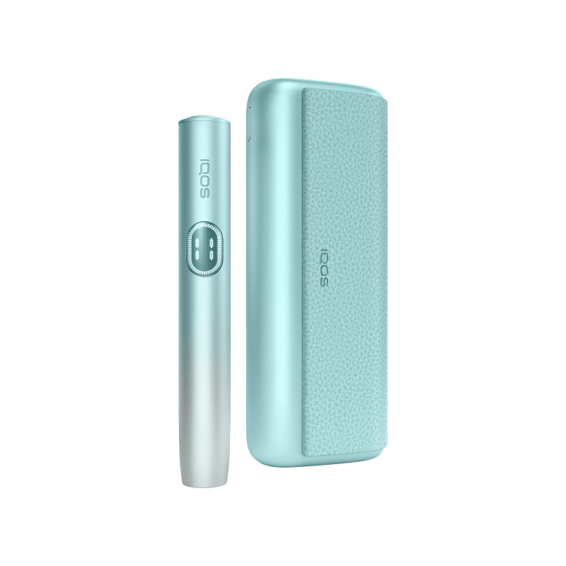 IQOS ILUMA i PRIME Kit – Breeze Blue | Touch Screen & FlexPuff Technology