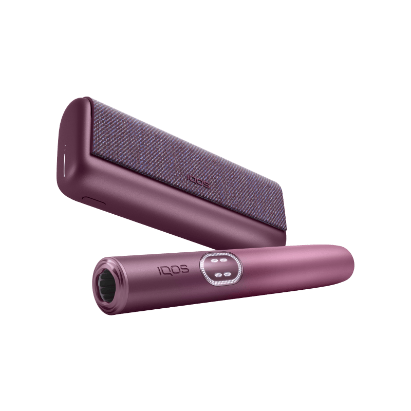 IQOS ILUMA i PRIME Kit – Garnet Red | Touch Screen & FlexPuff Technology