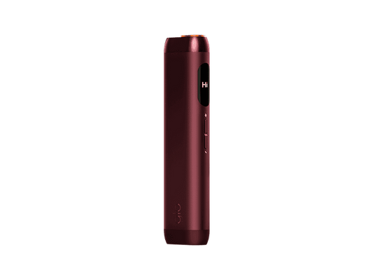 2026 glo HILO Red electronic device on a transparent background