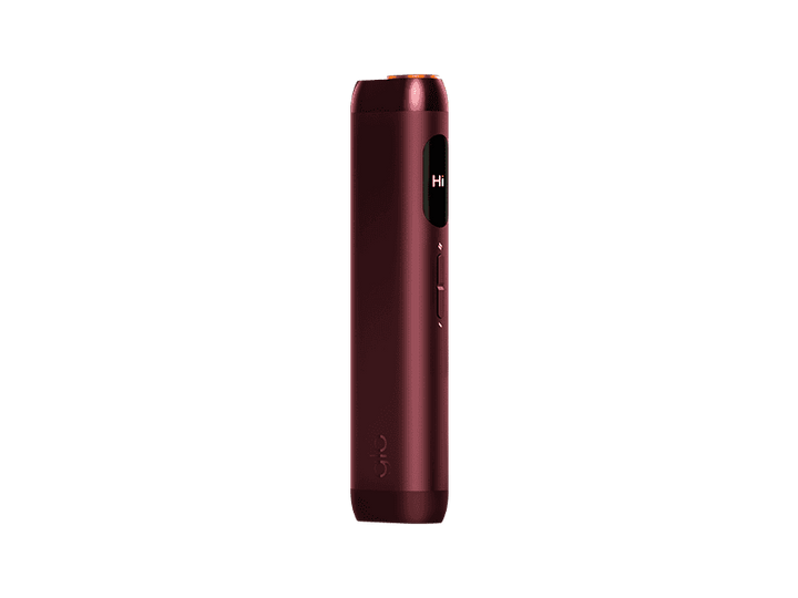 2026 glo HILO Red electronic device on a transparent background