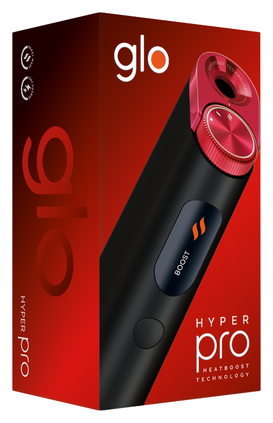 Glo Hyper Pro Device Kit – Ruby Black