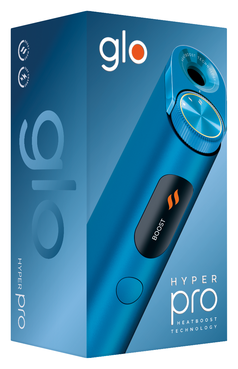 New 2025 Glo Hyper Pro Device Kit Lapis Blue