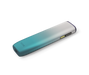 Gradient blue to gray device on a white background