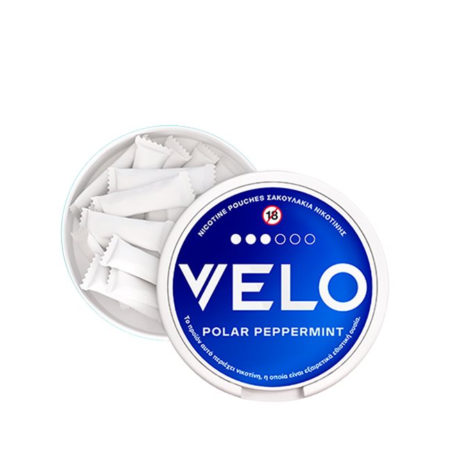 Polar Peppermint - VELO Slim Nicotine Sachets 10mg (20pcs)