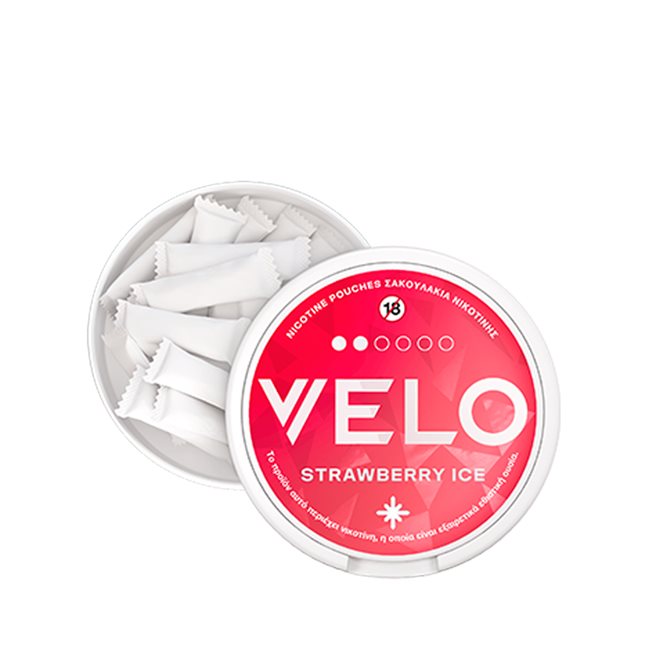 Strawberry Ice - VELO Mini Nicotine Sachets 6mg (15pcs)