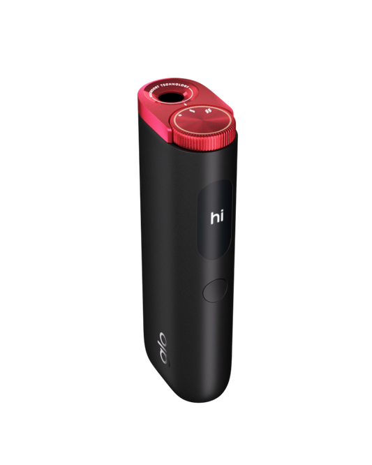 Glo Hyper Pro Device Kit – Ruby Black